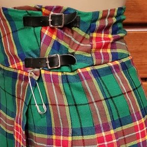 Cute wool Tartan Kilt from House of Edgar size 6